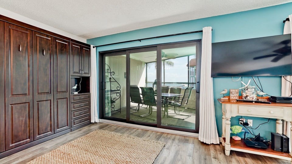 Murphy Bed & TV Area