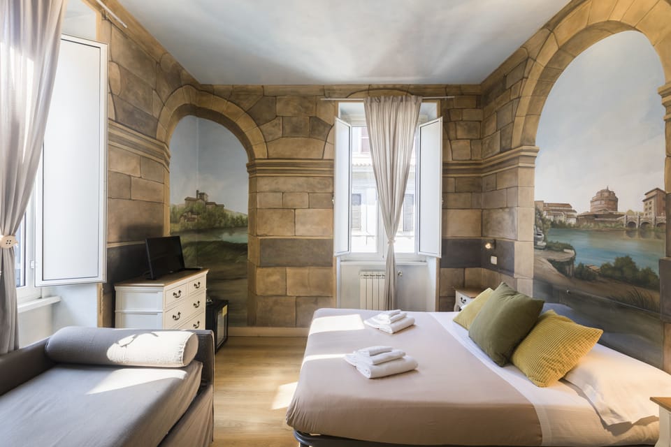 Premium bedding, down comforters, memory foam beds, minibar