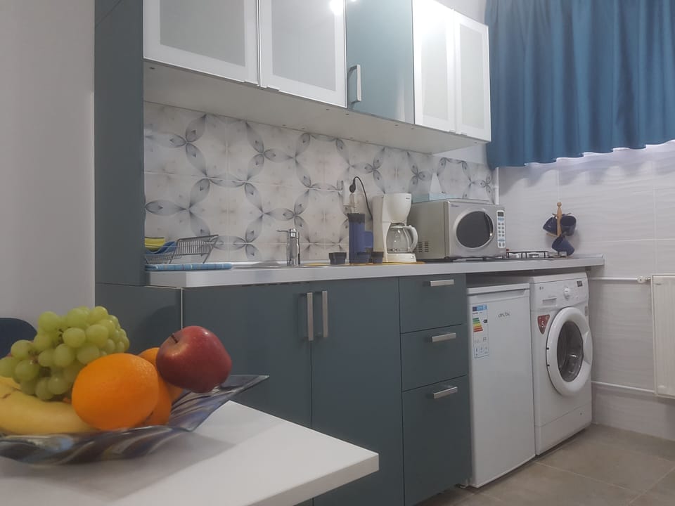 Deluxe Studio Suite | Private kitchen | Fridge, microwave, coffee/tea maker, electric kettle