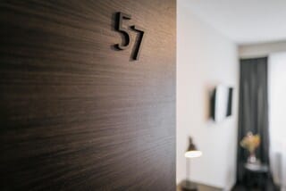 Basic Single Room | Living area | 24-inch TV with cable channels