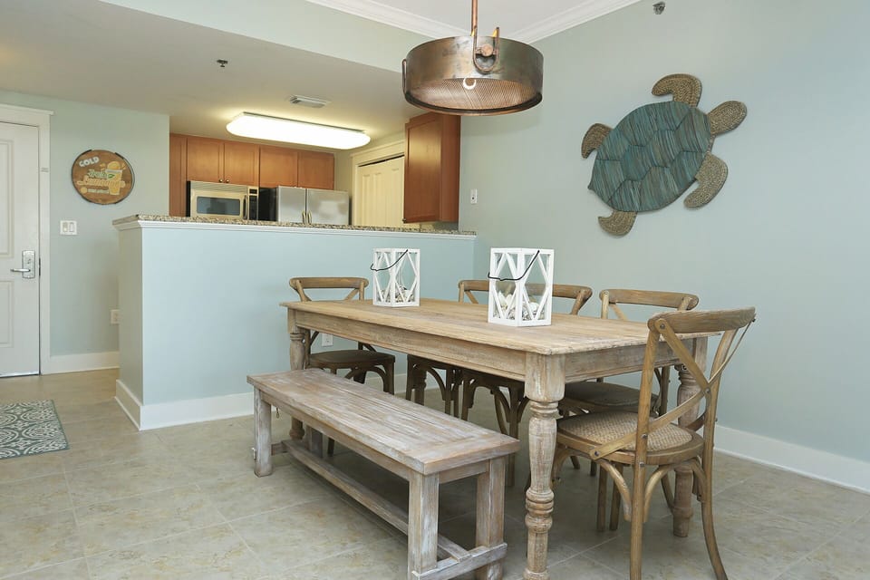 new dining set with seating for 8.