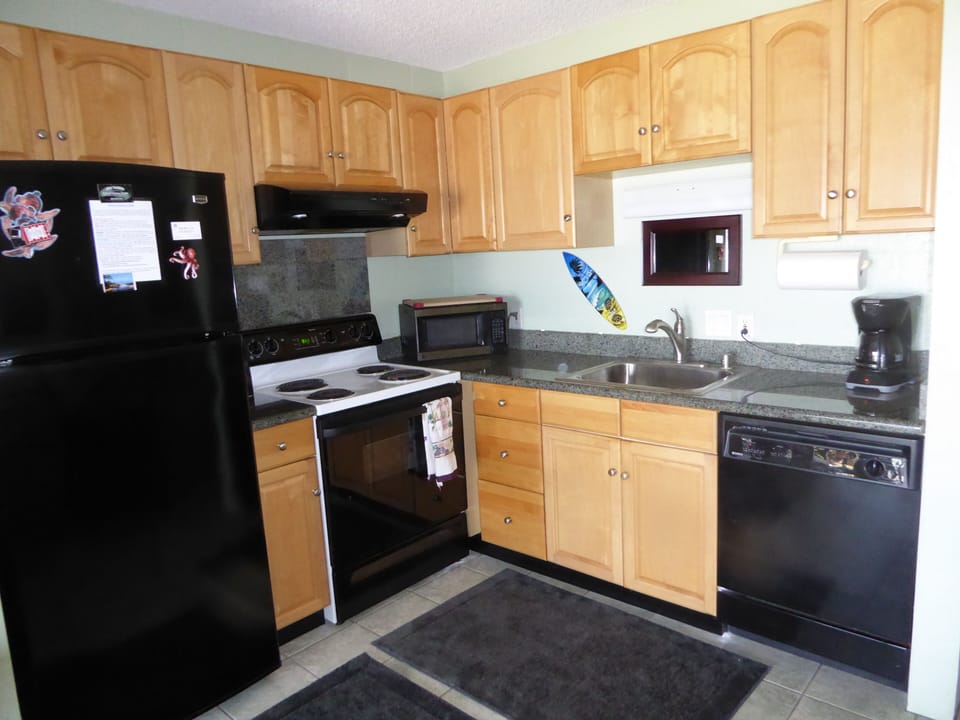 fully stocked kitchen