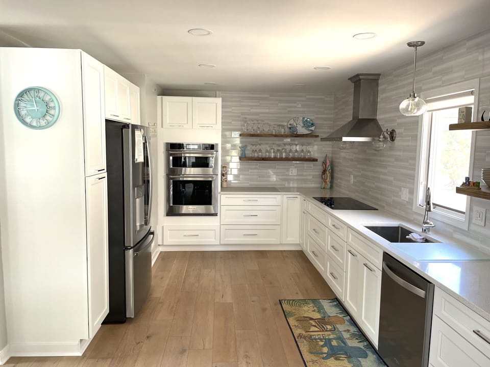 New kitchen renovated in 2023