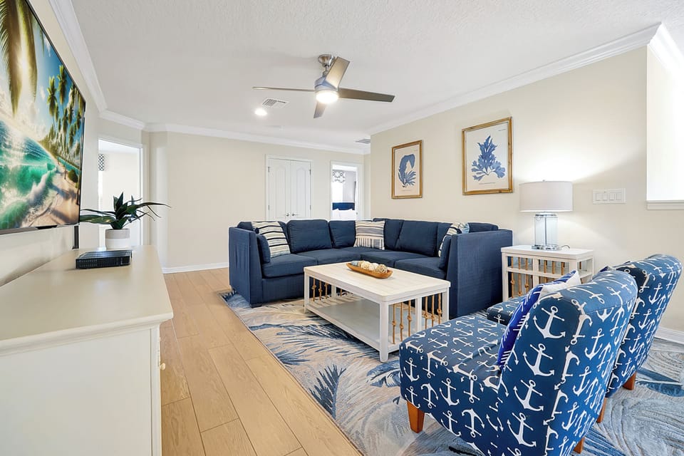 Second Floor Loft with 70" TV