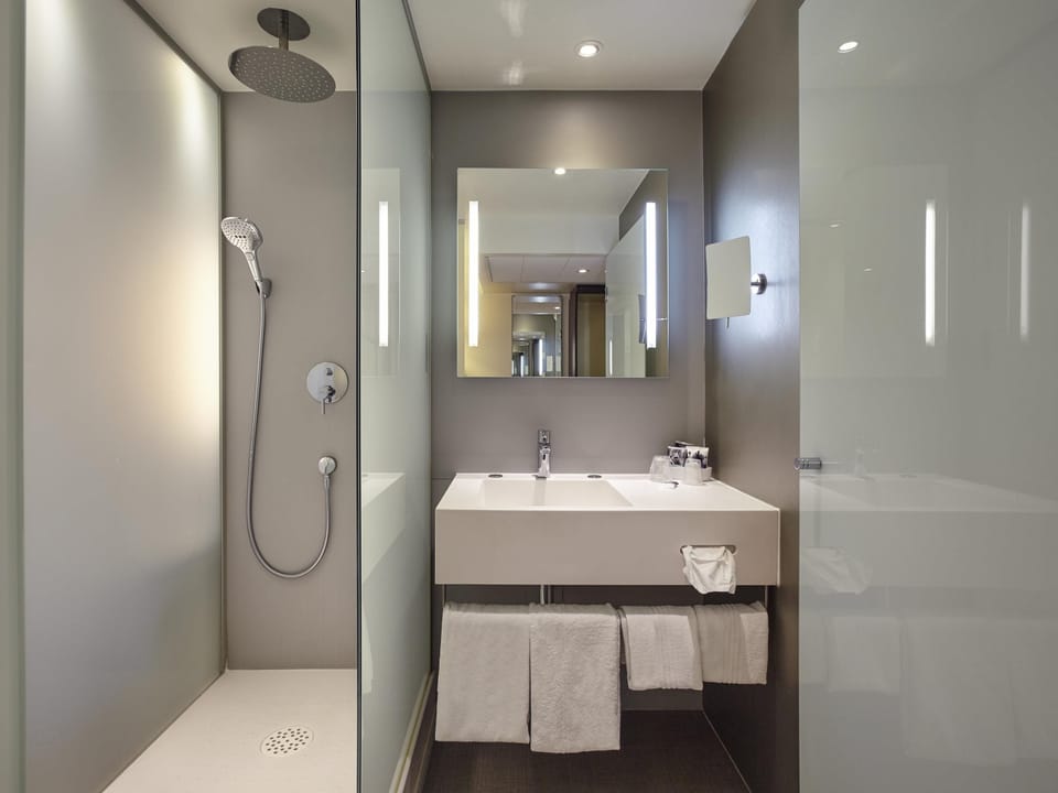 Eco-friendly toiletries, hair dryer, bathrobes, slippers