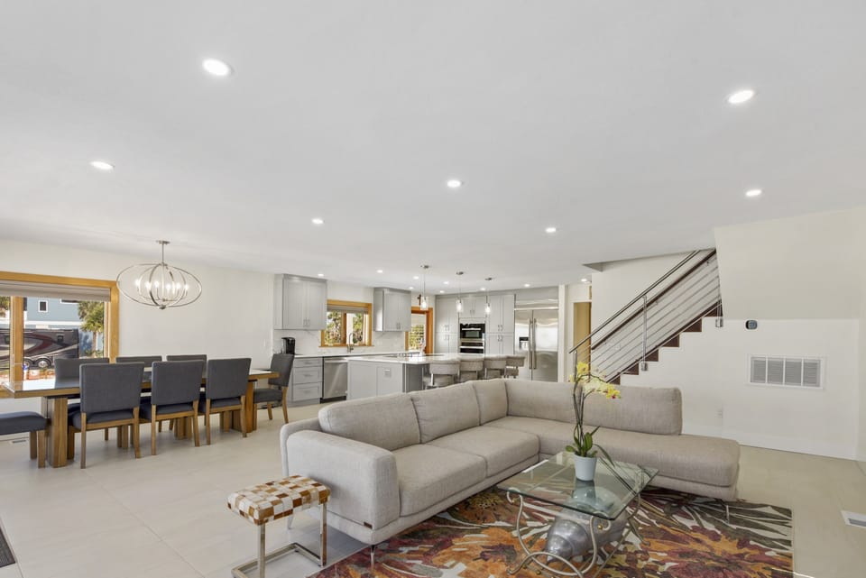 Open Concept Living area
