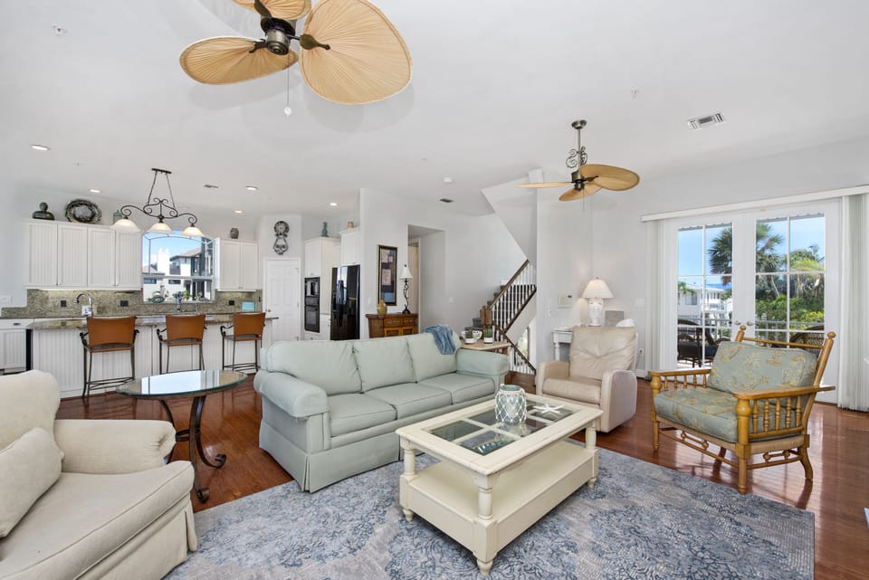 Open concept Living Area