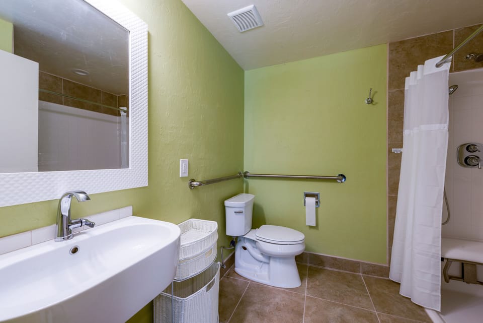 Main Floor Bathroom with Grab Bar