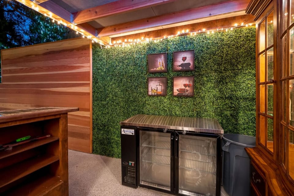 Commercial refrigeration keeps beverages cold for gatherings and events.