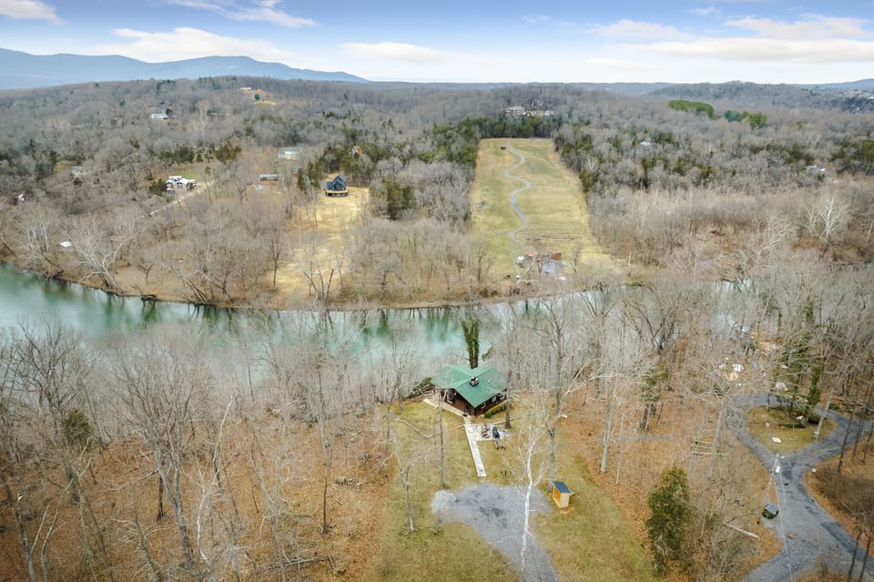Drone picture from the river