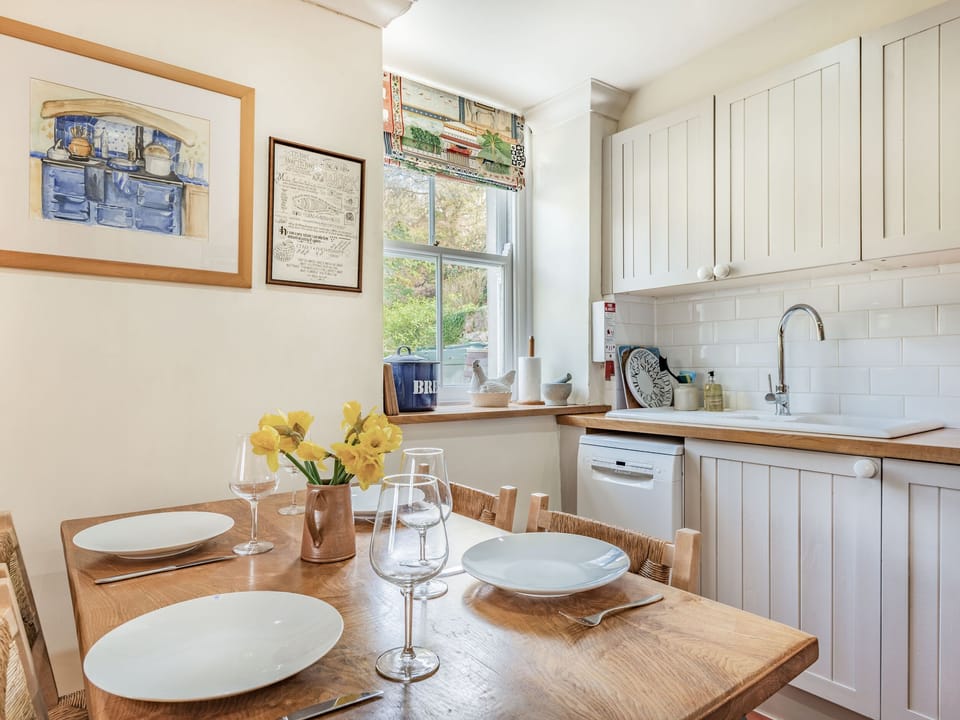 Cottage | Private kitchen | Fridge, dishwasher, highchair, cookware/dishes/utensils