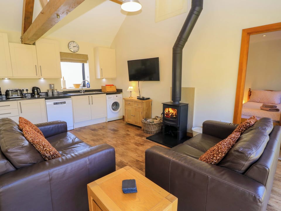 Cottage | Living area | TV, DVD player, foosball