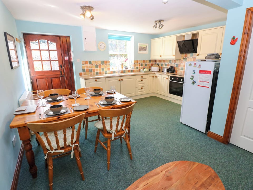 Dishwasher, highchair, cookware/dishes/utensils