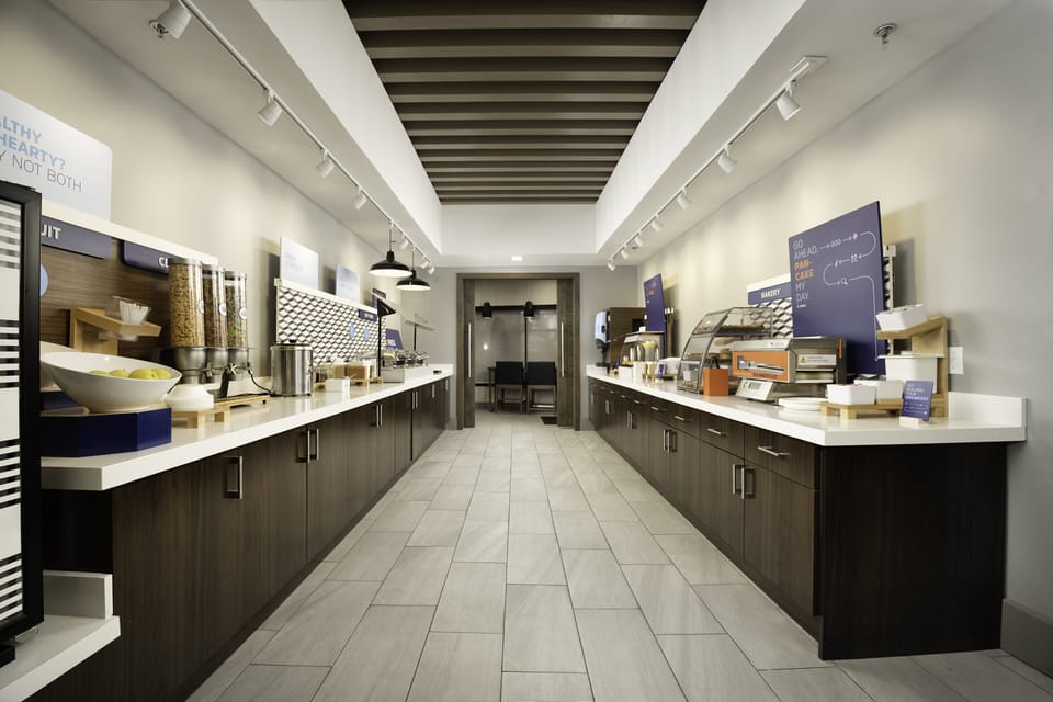 Free buffet breakfast