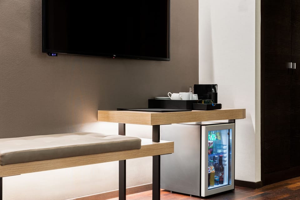 Minibar, in-room safe, desk, blackout drapes