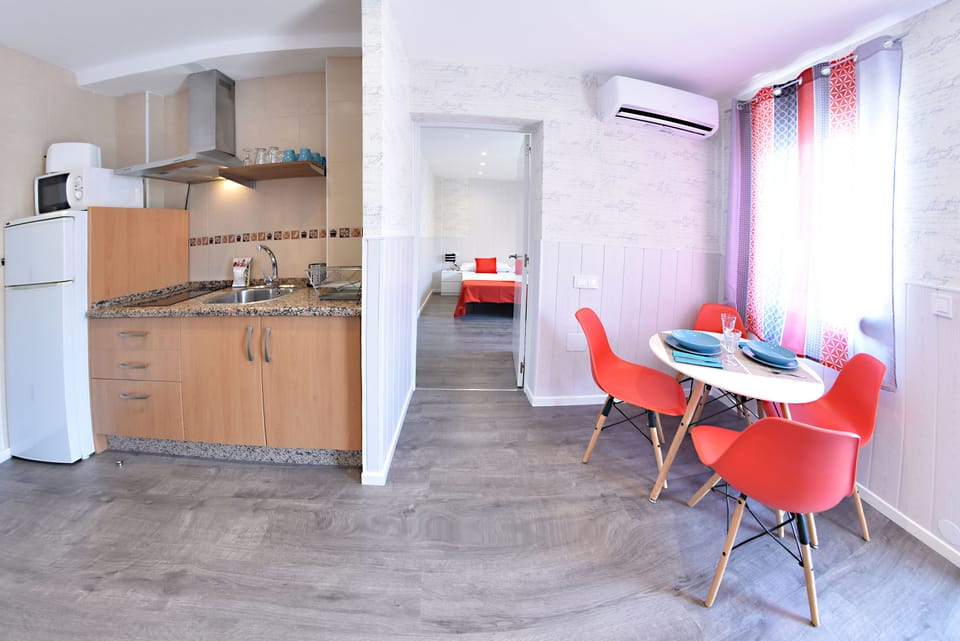Apartment, 1 Bedroom | Living area | Flat-screen TV