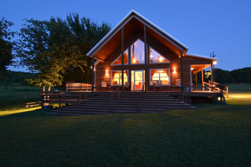 Evening view of Pleasant Place