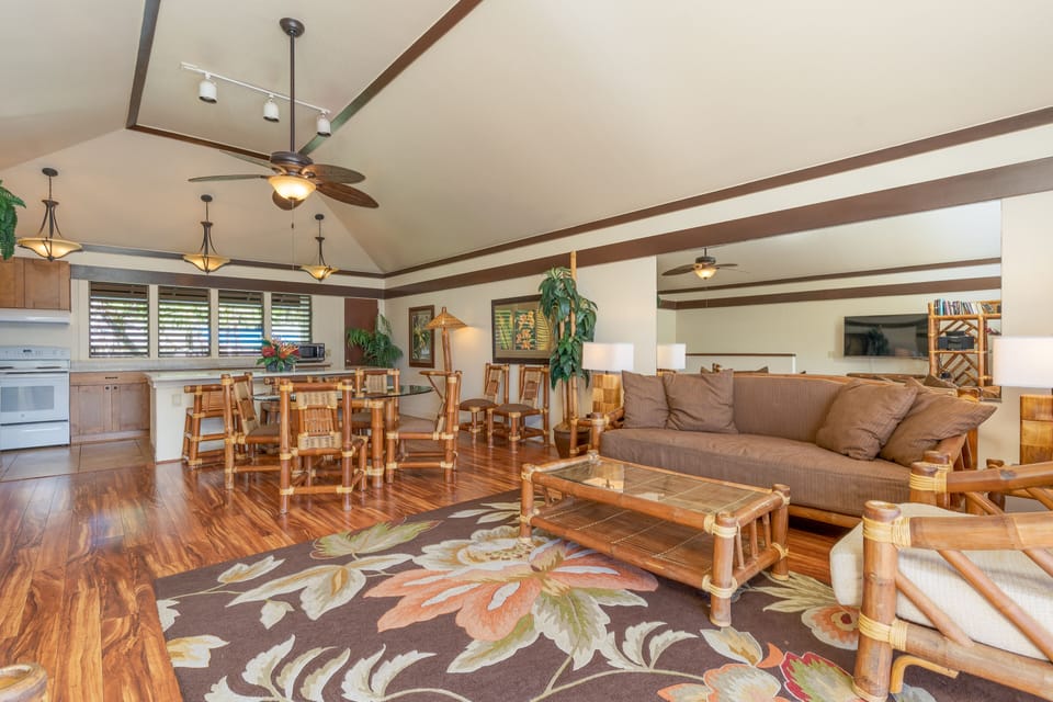 HIgh vaulted ceilings