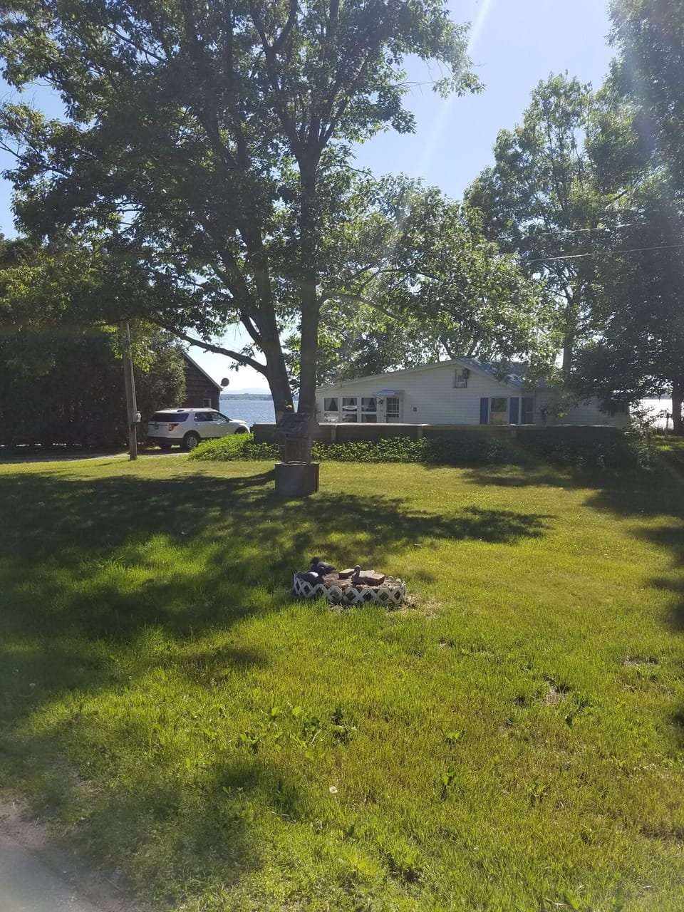 Cottage front yard