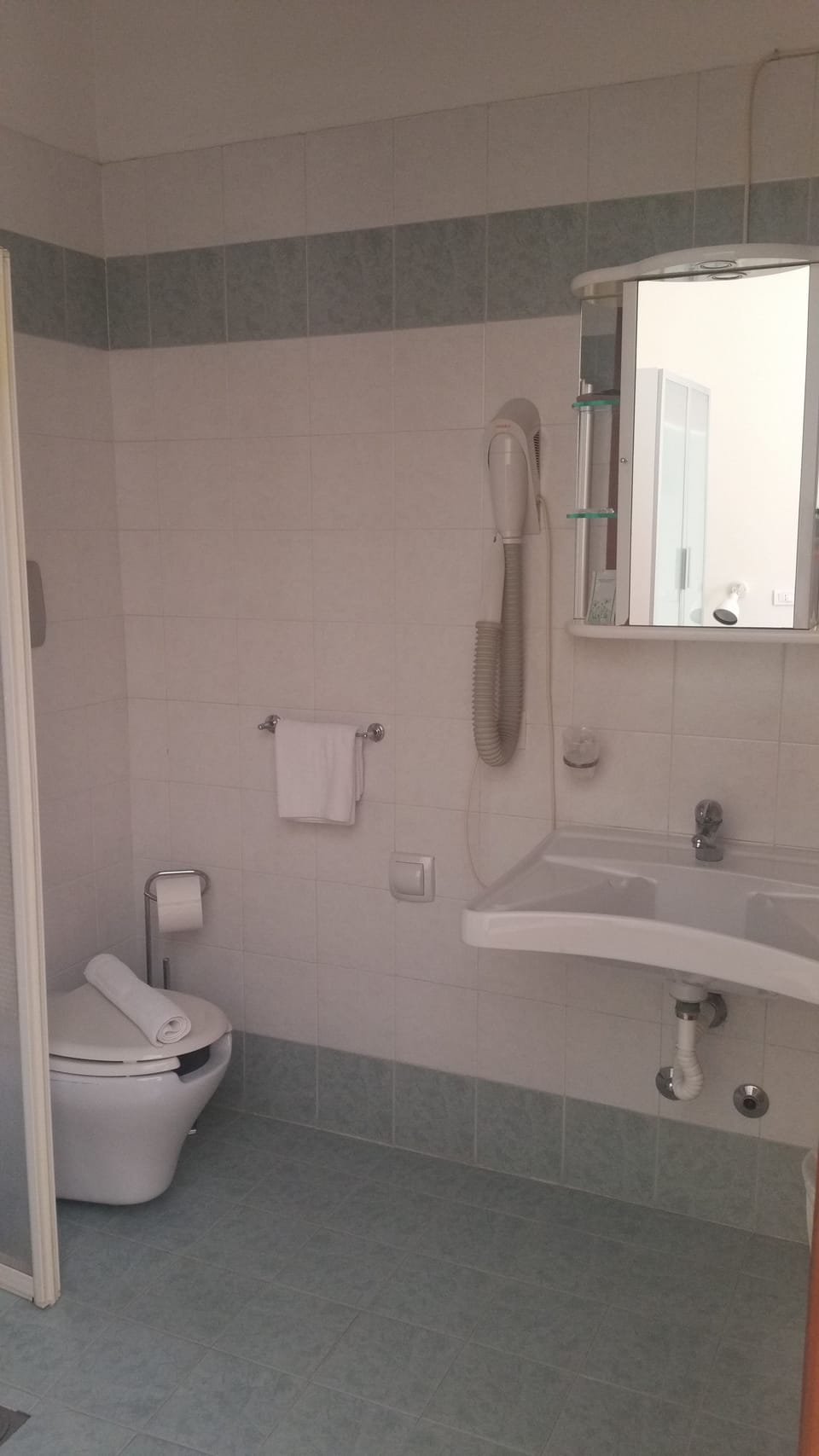 Standard Double Room | Bathroom | Shower, rainfall showerhead, hair dryer, towels