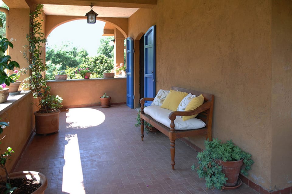 Second floor - South-east enclosed terrace