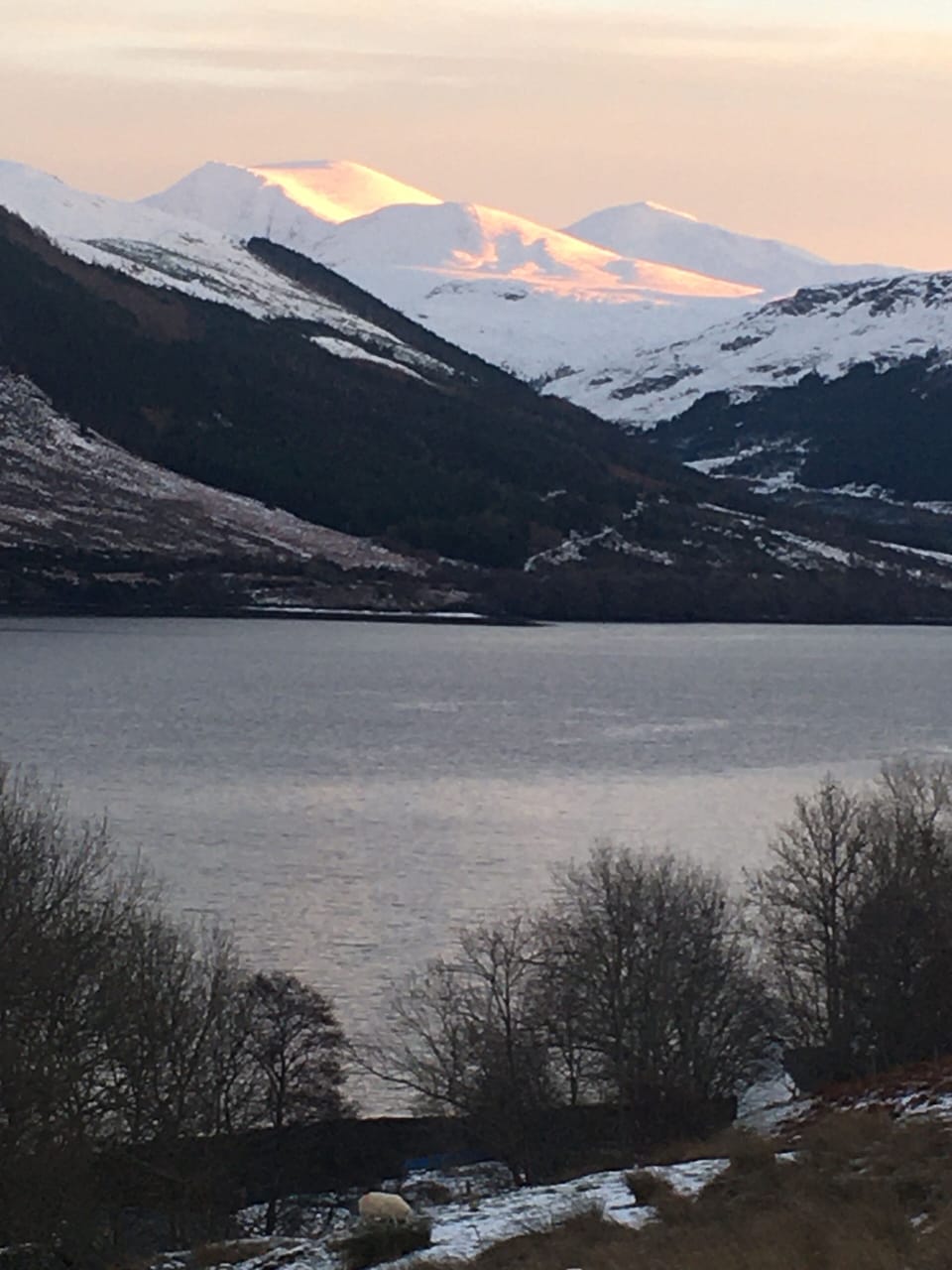 Stunning Beinn Dearg, a view from just along the road