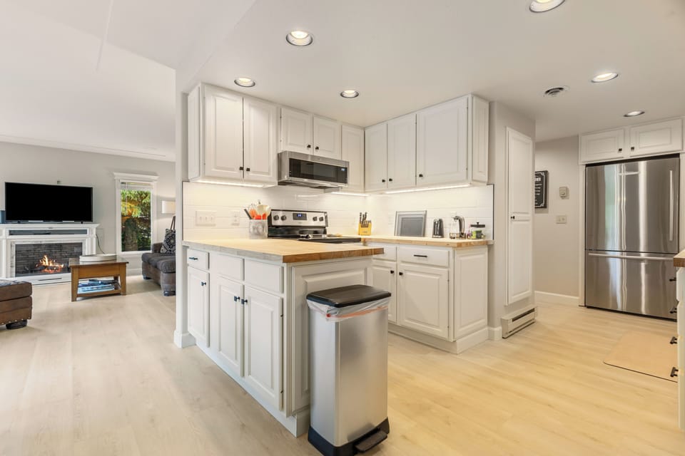 Newly renovated kitchen