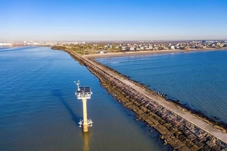 Go fishing for red fish and trout off the half mile jetty.