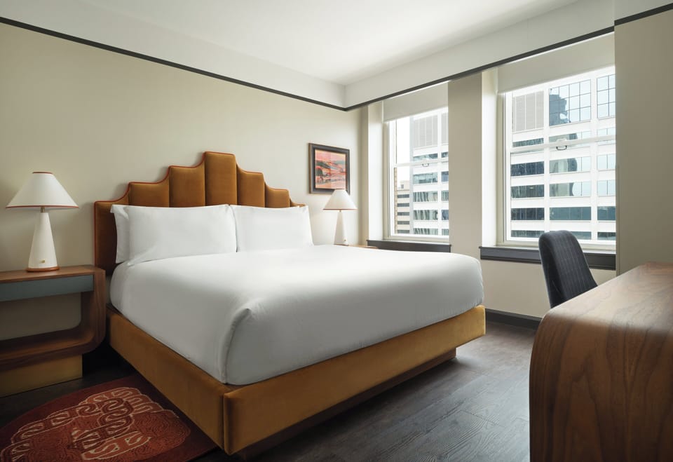 Suite, 1 King Bed with Sofa bed | Premium bedding, pillowtop beds, in-room safe, desk