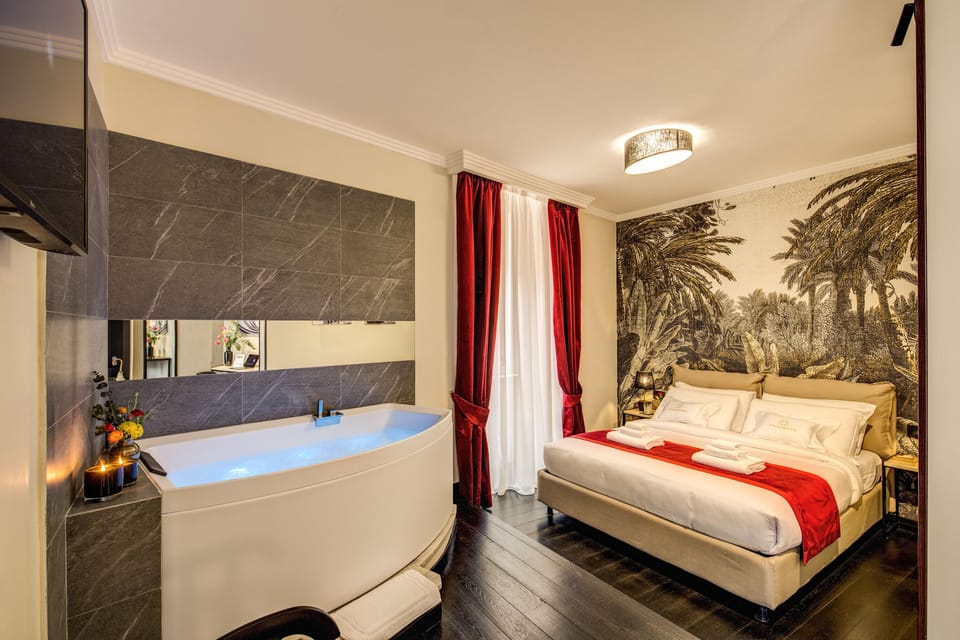 Room, Jetted Tub | Premium bedding, in-room safe, desk, laptop workspace