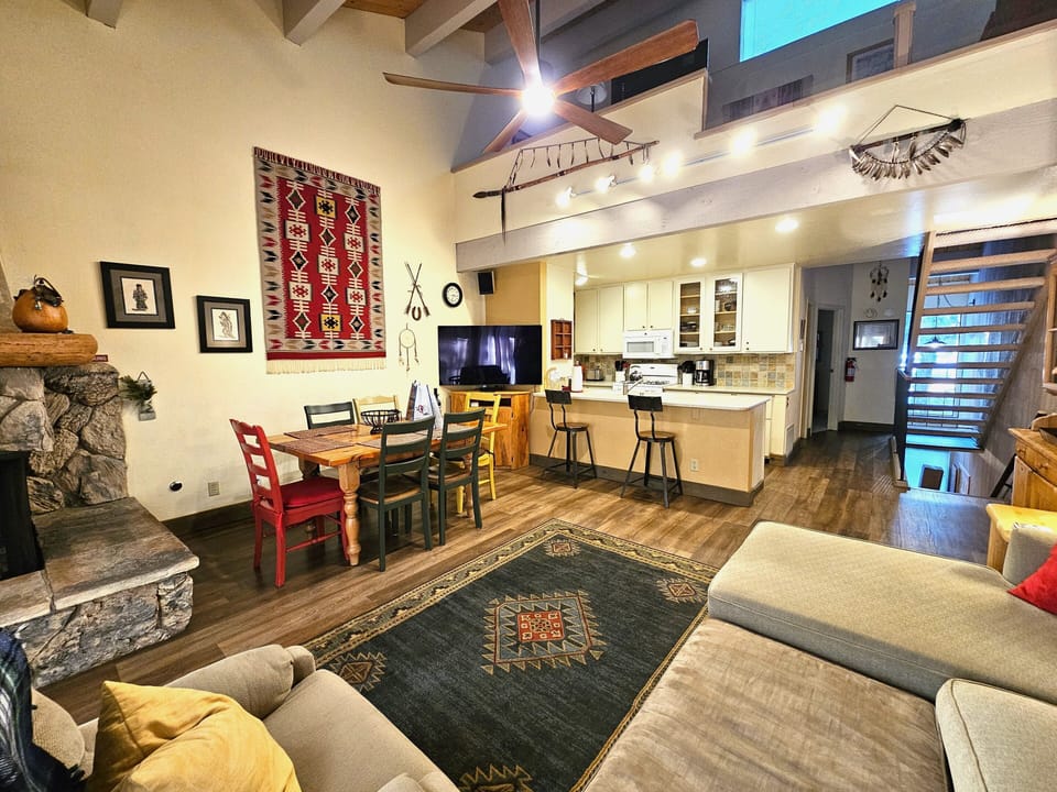 2nd Level - Living Room and Dining