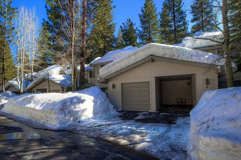 Front View of Condo- right garage not included
