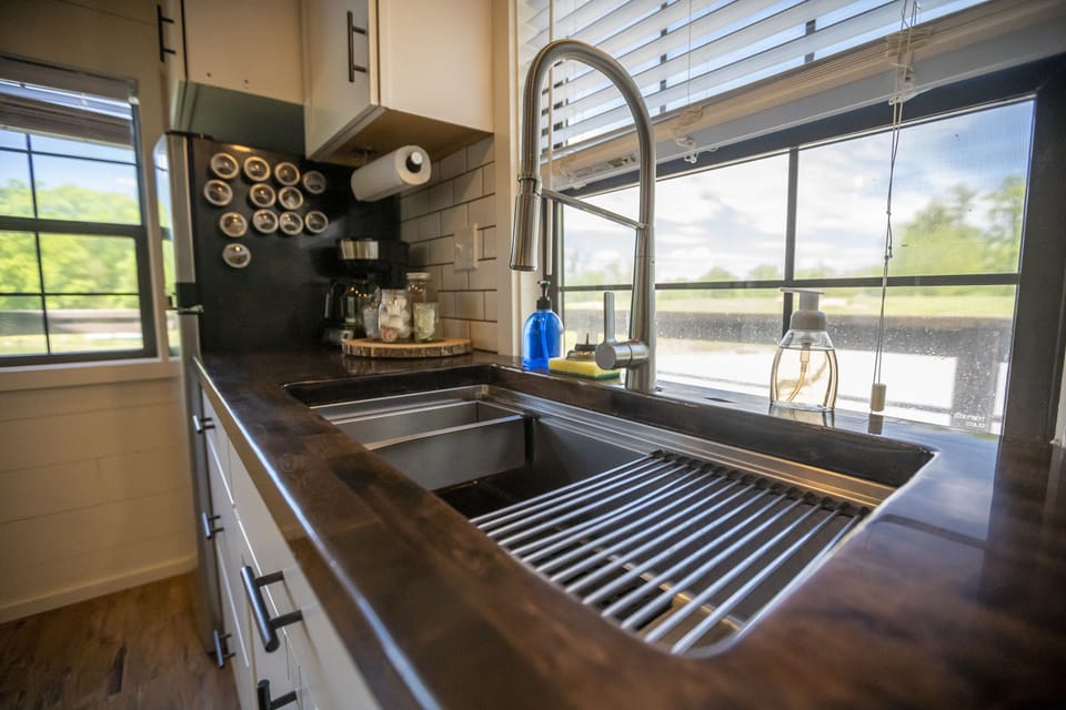 Kitchen window view 