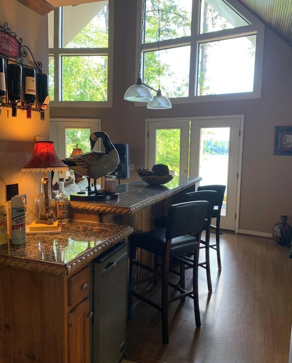 kitchen/bar view