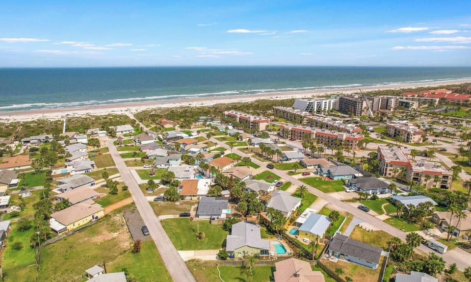 Quiet beachside neighborhood