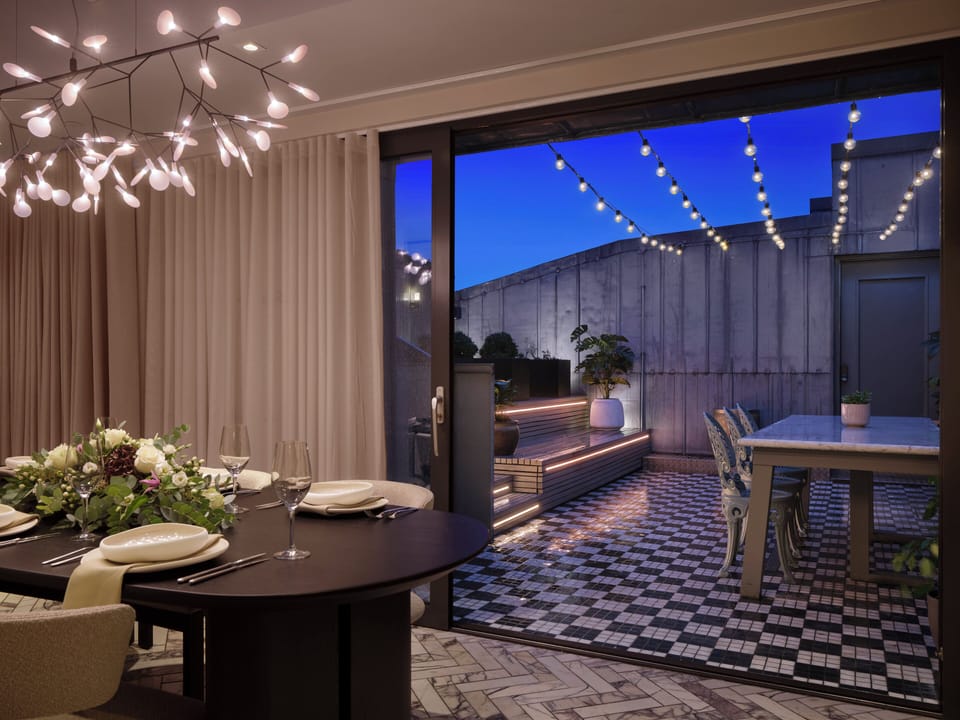 The Penthouse | Minibar, in-room safe, desk, laptop workspace