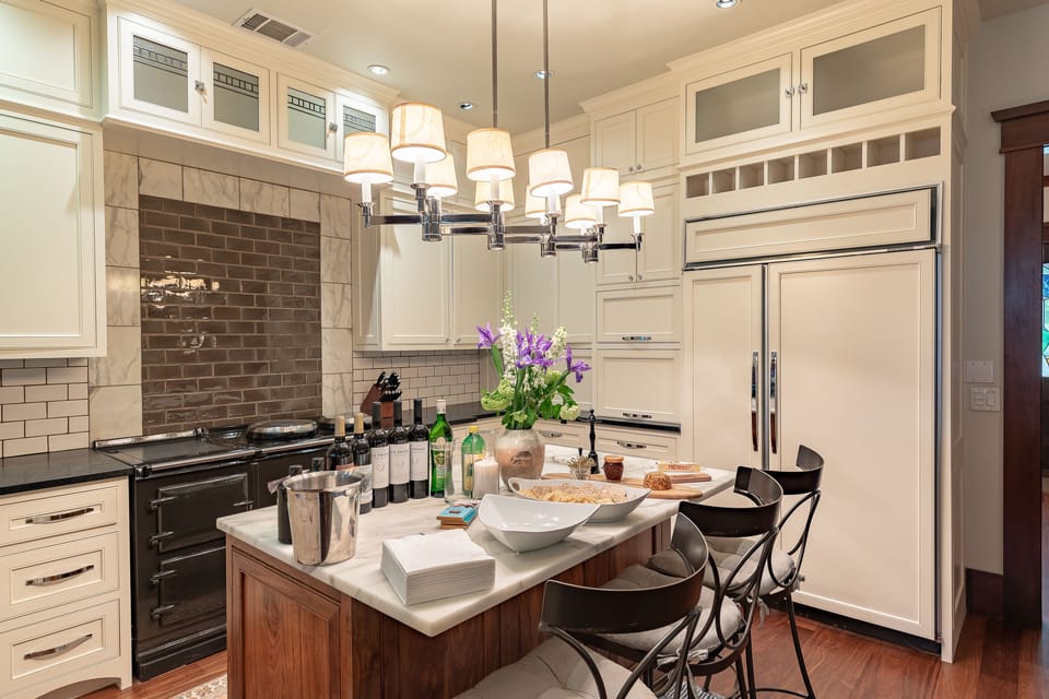 Designer Kitchen getting ready to host an event!