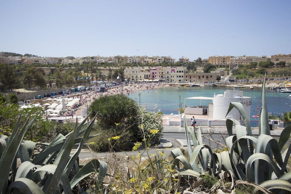 St. George's Bay as seen from Sands' outside walkway
