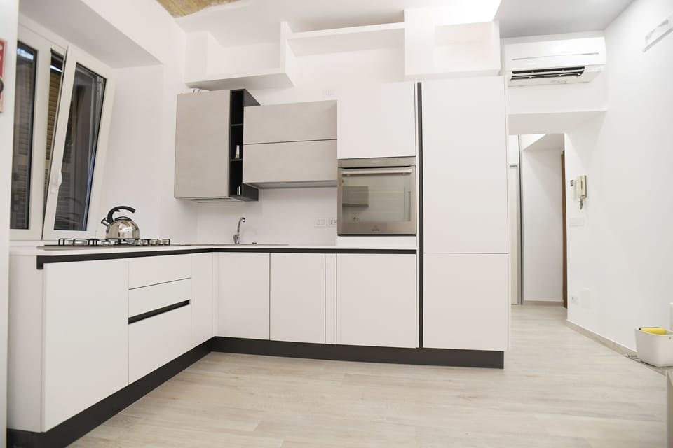 Apartment, 1 Bedroom | Private kitchen | Fridge, oven, stovetop, dishwasher