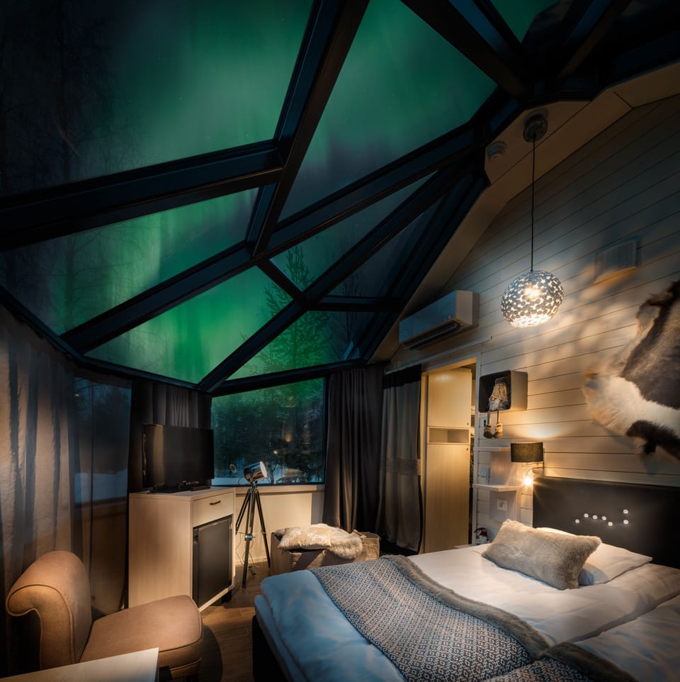 Premium Igloo with Sauna | Minibar, soundproofing, free WiFi, bed sheets