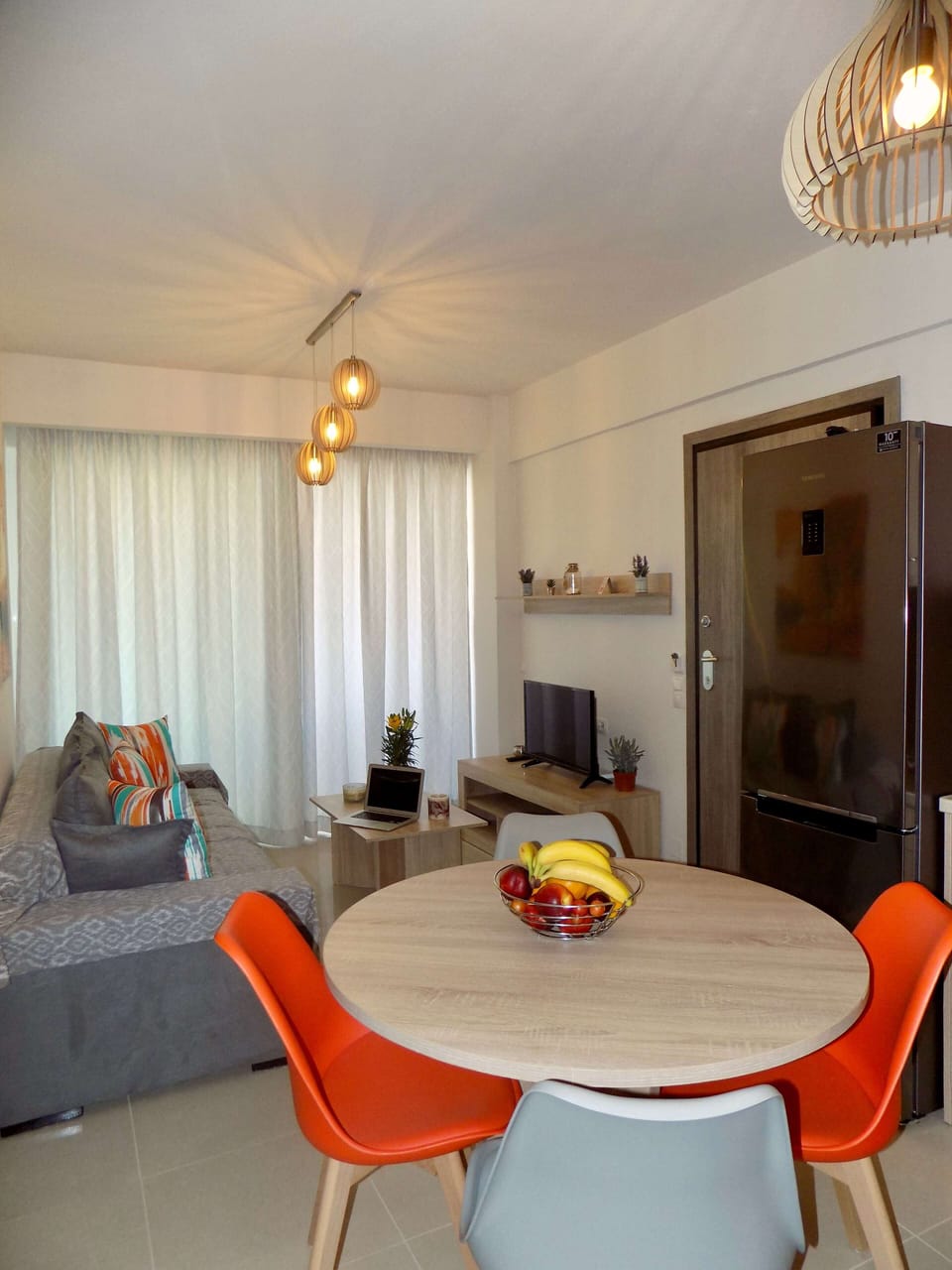 Luxury Apartment, 2 Bedrooms | Living area | LED TV