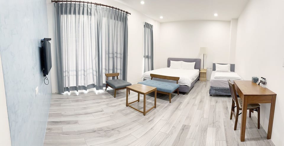 Basic Triple Room | Premium bedding, desk, blackout drapes, WiFi