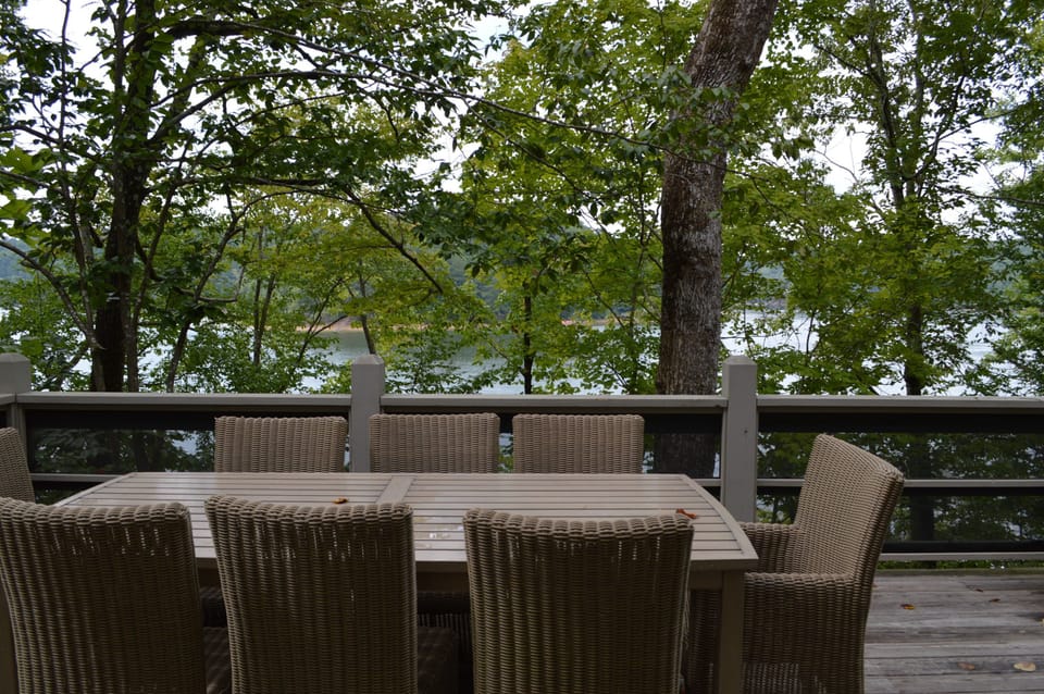 Outside Seating off the Kitchen and Main Floor