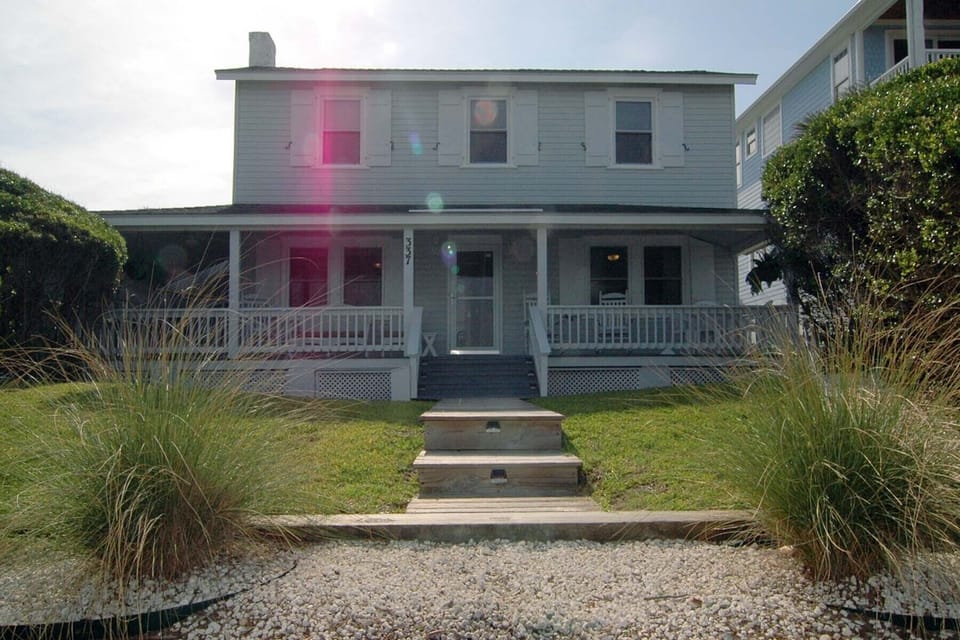 View of the house from the from the boardwalk!