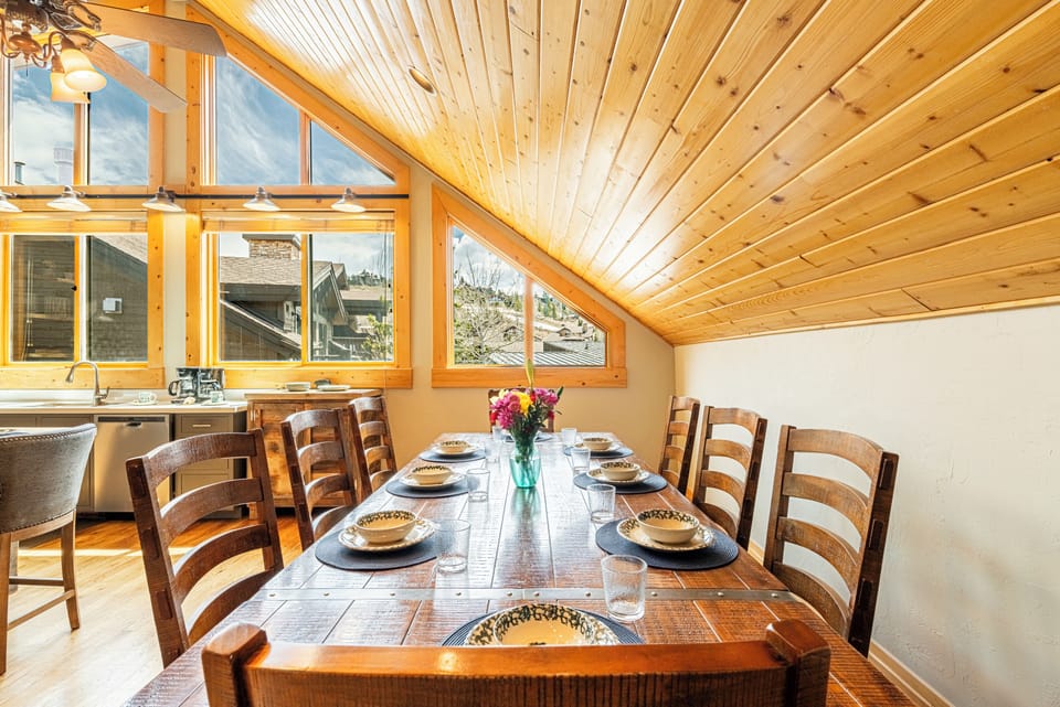 Vaulted wood plank ceilings