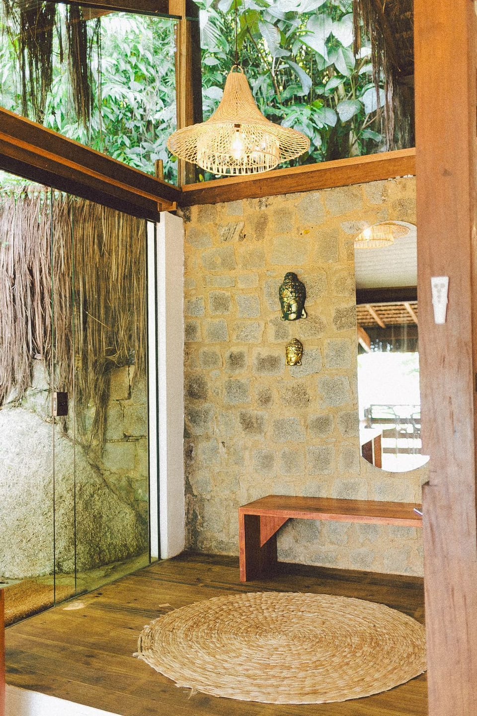 Interior entrance