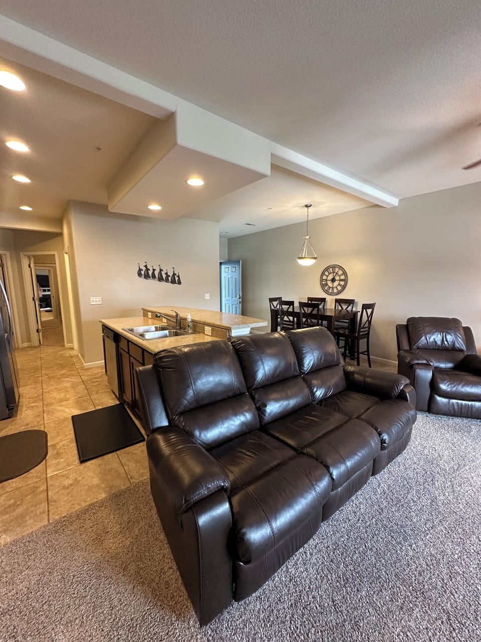 Living Room & Kitchen