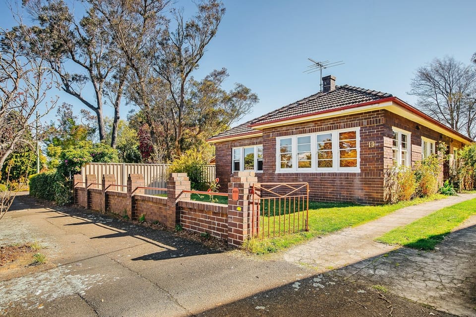 front view of the house