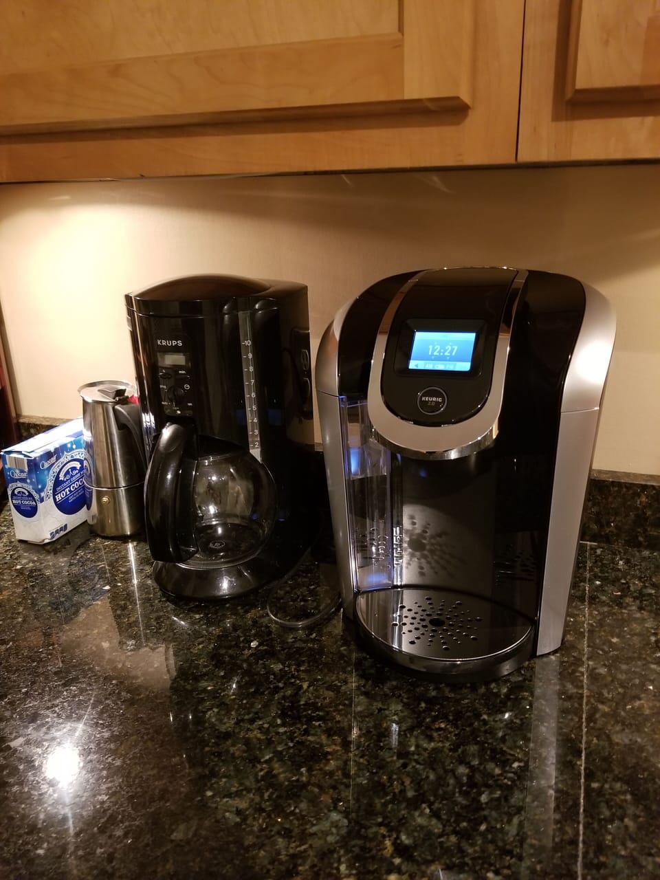 coffee station