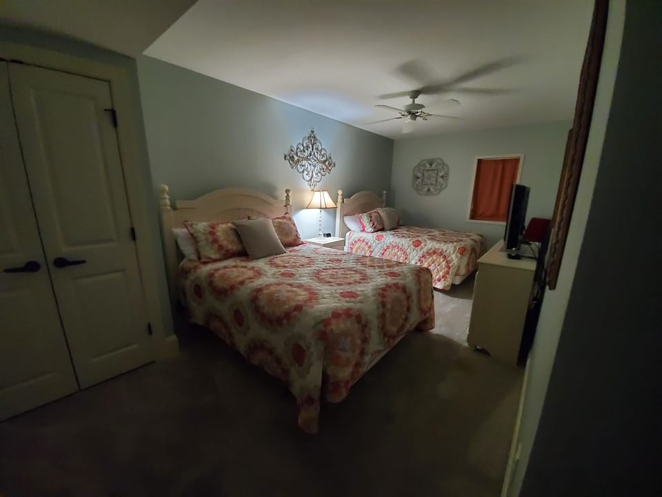 Bedroom #3 with 2 Queen Beds